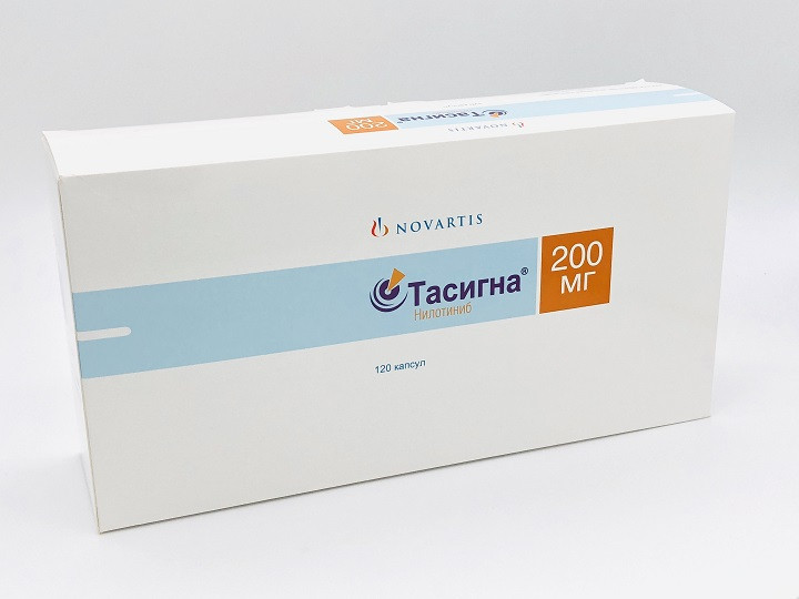 Тасигна (нилотиниб) 150мг , 200 мг , Новартис , Швейцария